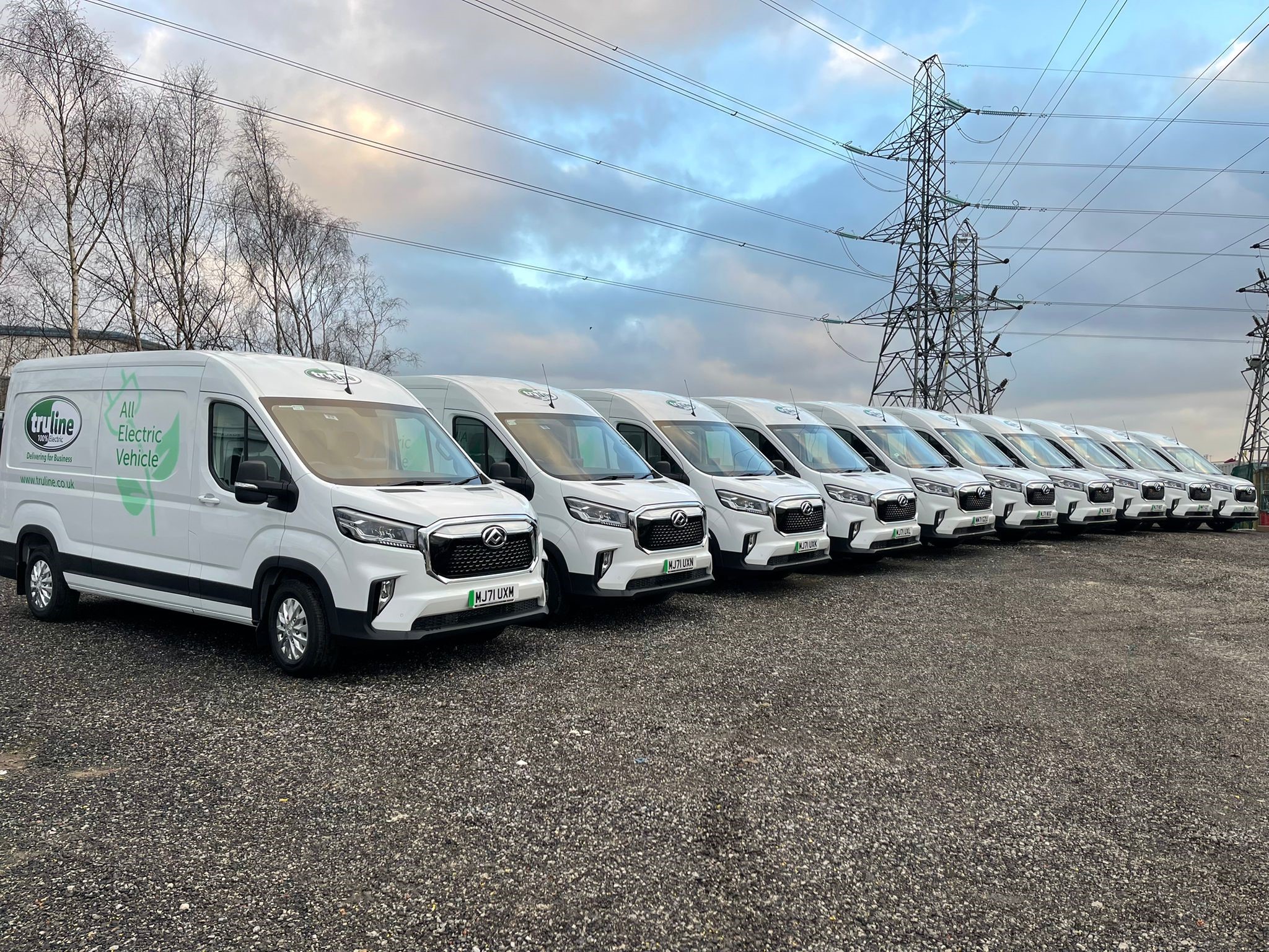 Electric van line up